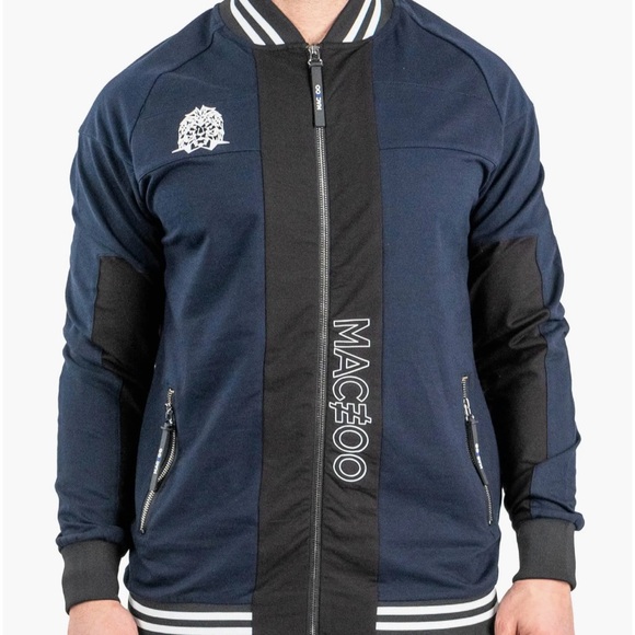 MACEOO MENS MIDNIGHT MOTION JACKET - Picture 1 of 8